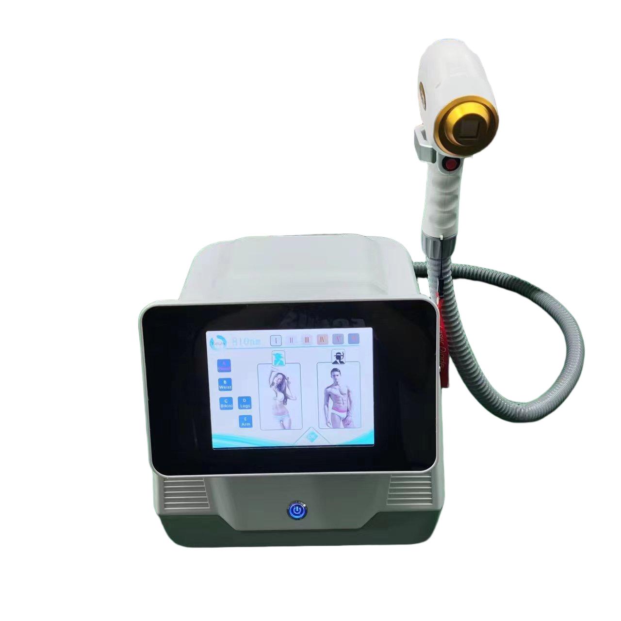 جهاز إزالة الشعر بالليزر المحم - مراجعة Industrial Laser Hair Removal Machine وسعره