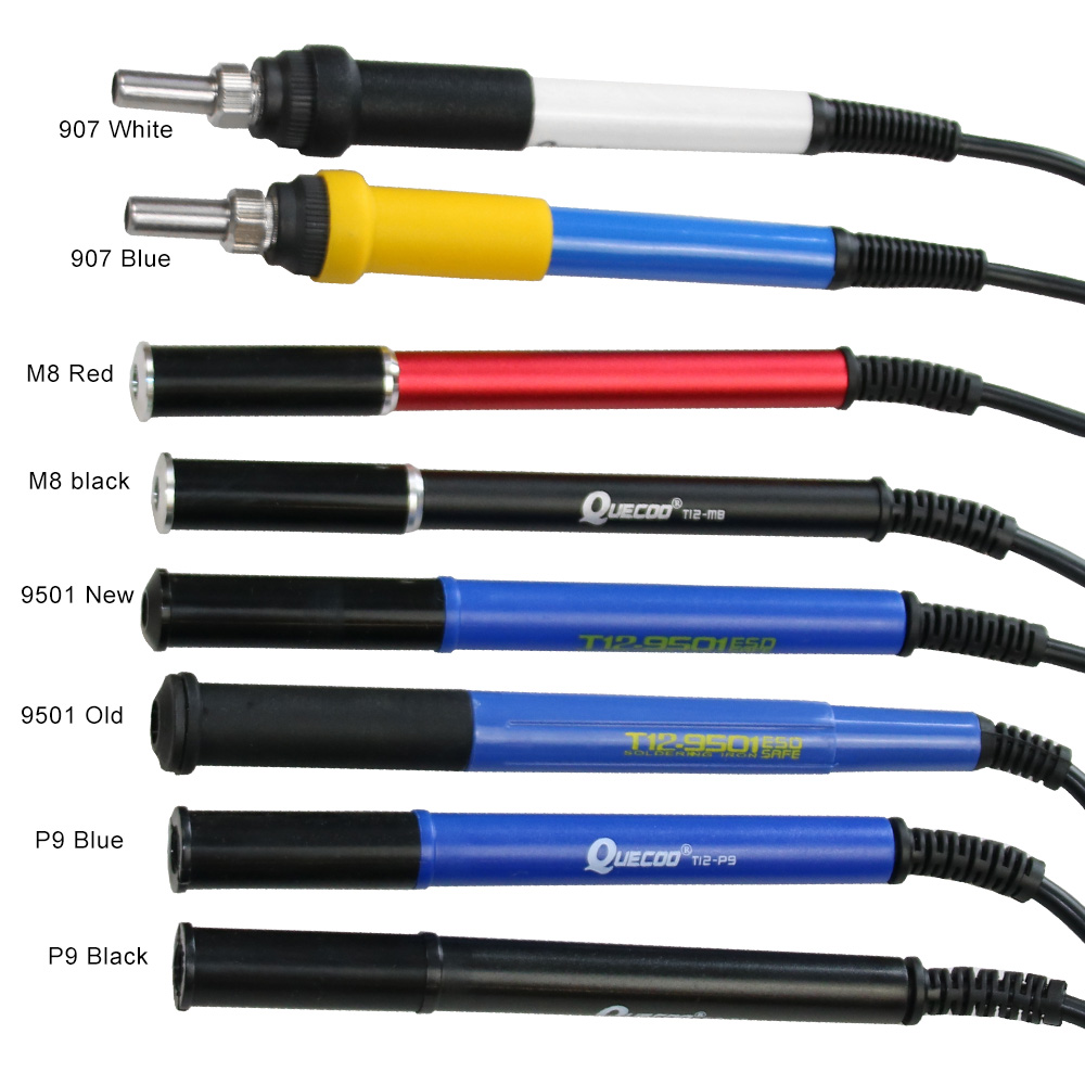 QUECOO 4pin T12-M8 9501 907 P9 - مراجعة Industrial Laser Soldering Iron وسعره