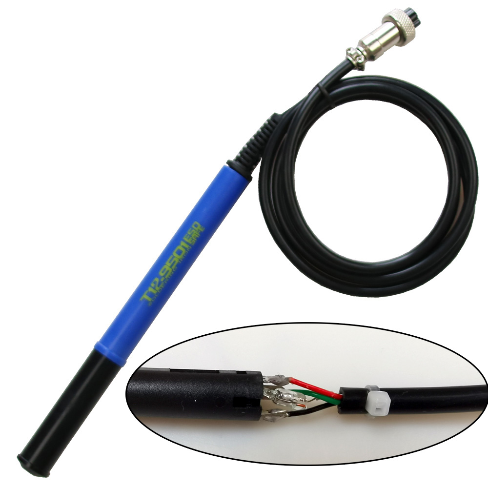 QUECOO 4pin T12-M8 9501 907 P9 - مراجعة Industrial Laser Soldering Iron وسعره