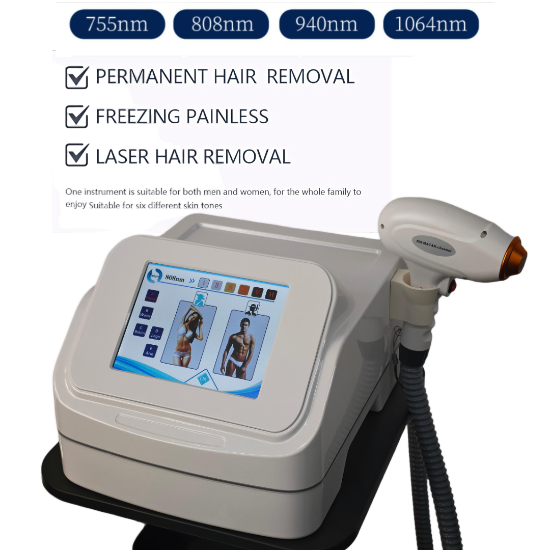 جهاز إزالة الشعر بالليزر الاحت - مراجعة Industrial Laser Hair Removal Machine وسعره