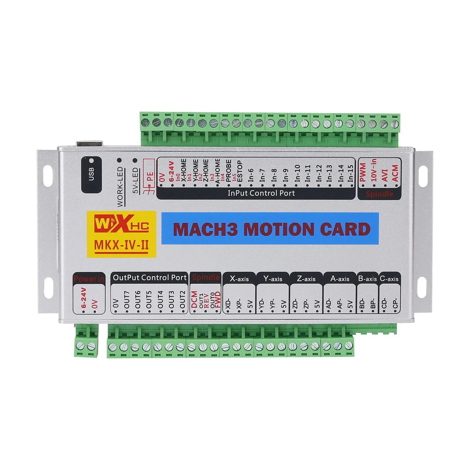 MK4-IV Mach3 بطاقة الحركة 4-sA - مراجعة Breakout Board Mach3 وسعره