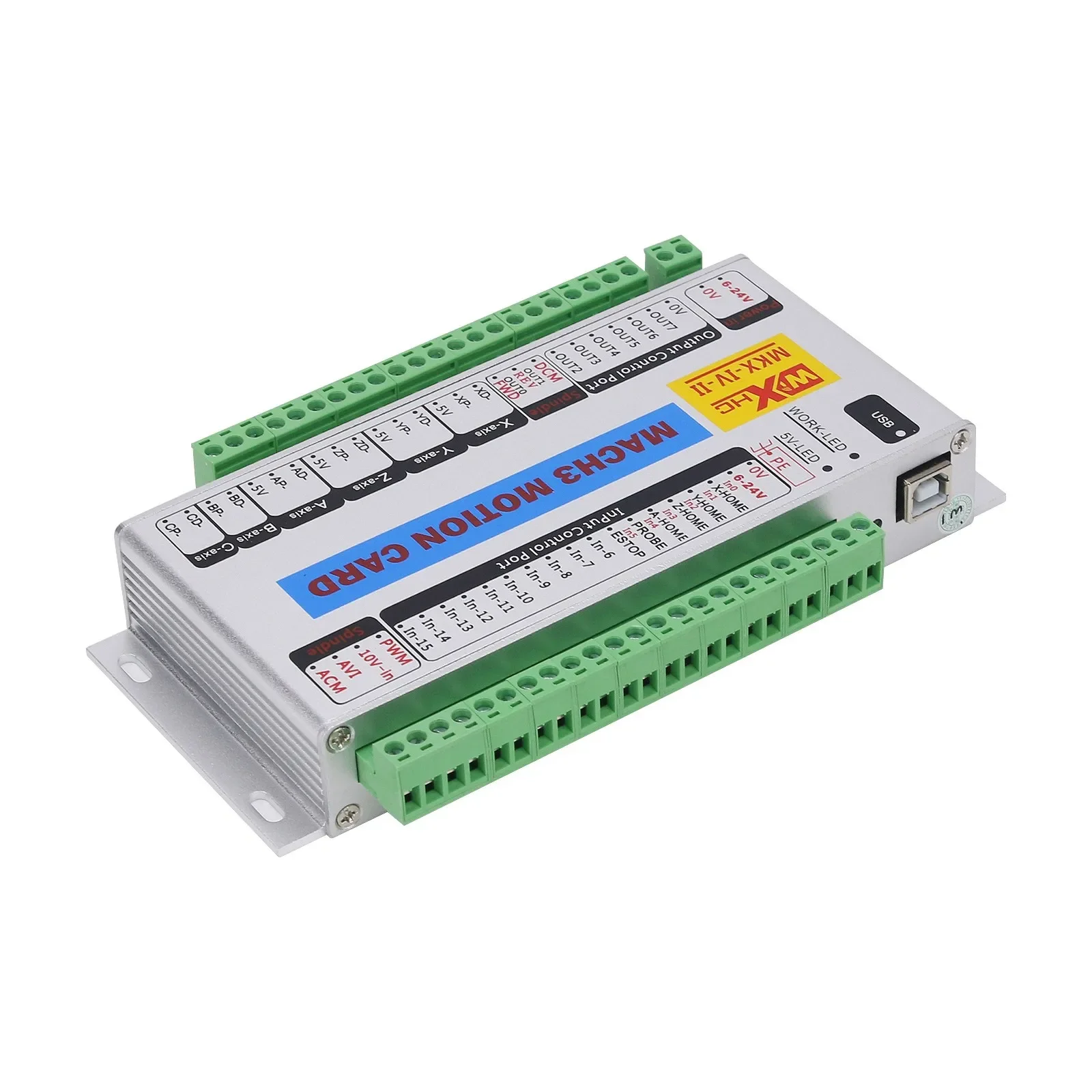 MK4-IV Mach3 بطاقة الحركة 4-sA - مراجعة Breakout Board Mach3 وسعره