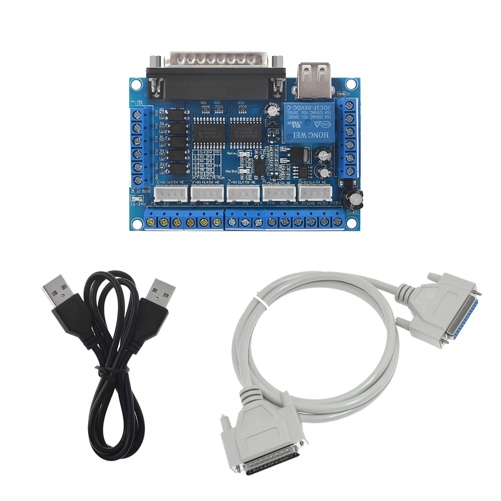 نك MACH3 موازية ميناء التحكم 5 - مراجعة Breakout Board Mach3 وسعره
